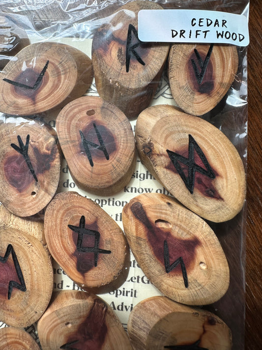 Elder Futhark Rune Set with Guide