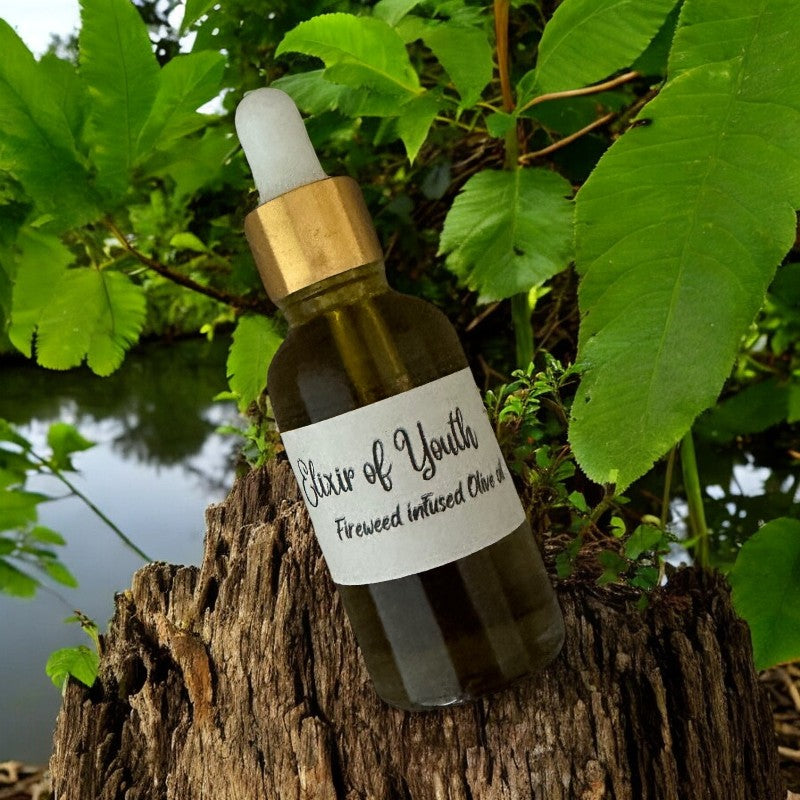 Elixir of Youth: Fireweed-Infused Nourishing Face Oil with Hemp Oil