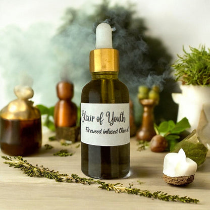 Elixir of Youth: Fireweed-Infused Nourishing Face Oil with Hemp Oil