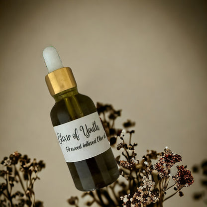 Elixir of Youth: Fireweed-Infused Nourishing Face Oil with Hemp Oil