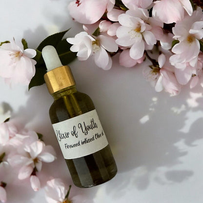 Elixir of Youth: Fireweed-Infused Nourishing Face Oil with Hemp Oil