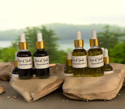 Elixir of Youth: Fireweed Infused Nourishing Face Oil with Olive Oil